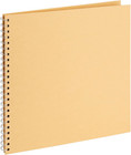 Hardcover 12x12 Scrapbooking Album with Kraft Paper, Spiral Bound
