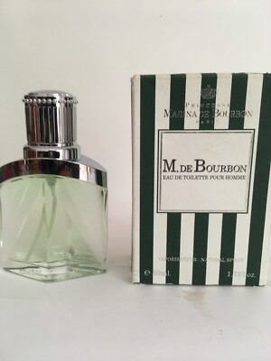 M de BOURBON by Marina de Bourbon 1.7oz EDT Spray for Men, 100% AUTHENTIC, NIB