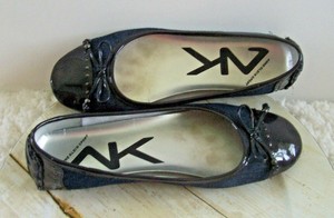 anne klein patent leather flats