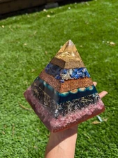 Handmade Orgonite Energy Pyramid EMF