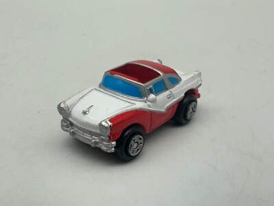 Galoob Micro Machines 1956 Ford Crown Victoria ''Skyliner'', Red & White Excellent