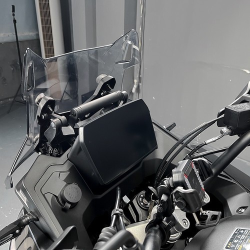 Mobile Phone GPS Nav Handlebar Extension Holder For VOGE Valico 525 DSX DS525X - Picture 2 of 23