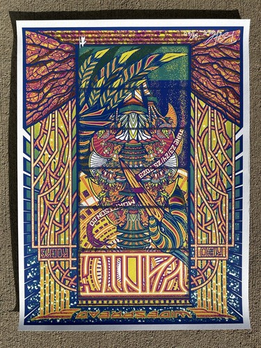 WIDESPREAD PANIC 2023 Red Rocks 18x24 Concert Poster by Brad Klausen - Picture 6 of 6