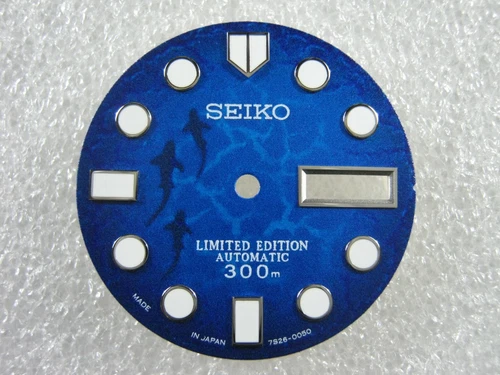 New REPLACEMENT SAVE The OCEAN "3 SHARKS" Dial For SKX007-009 / NH36