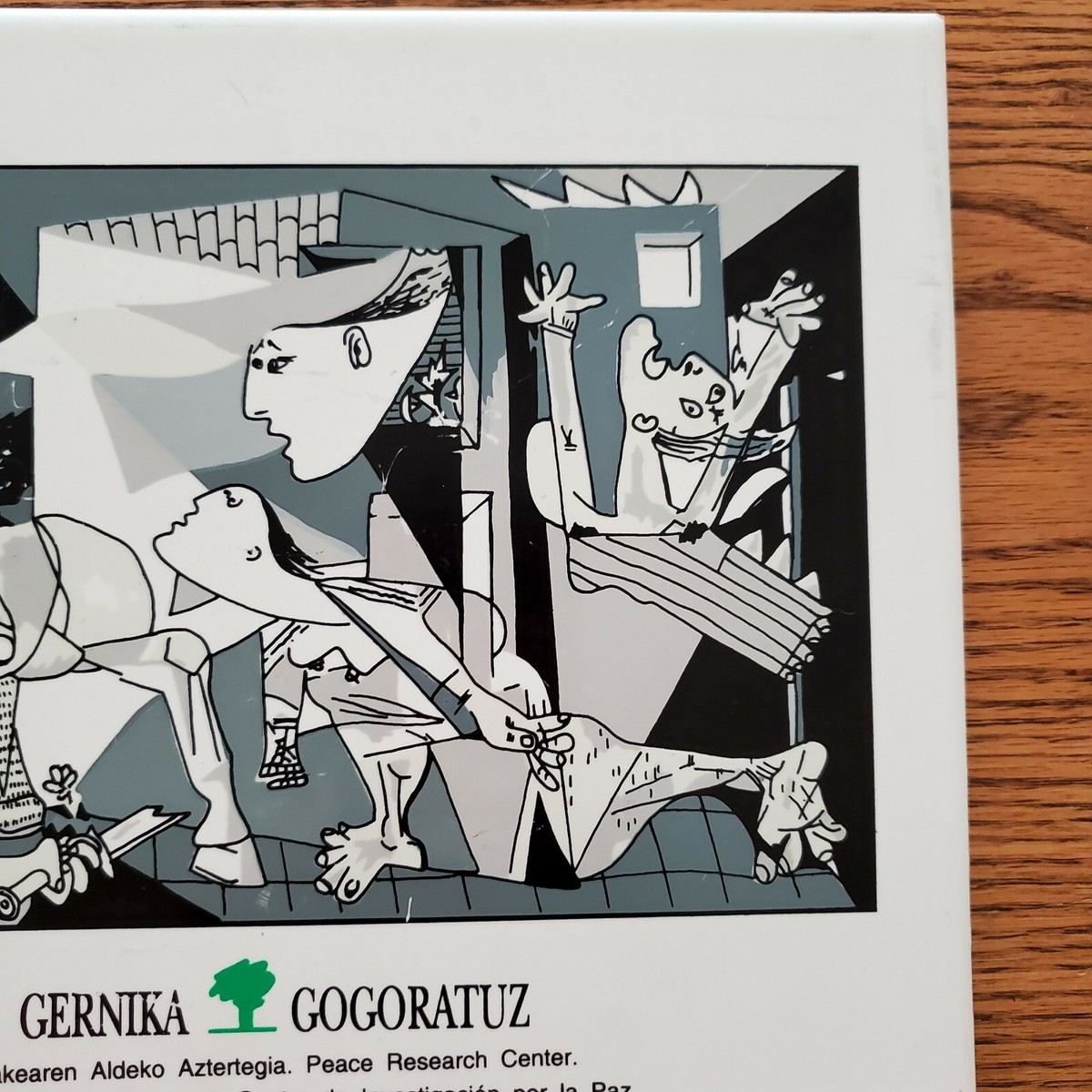 Pablo Picasso Guernica Vintage Art Tile Spain 