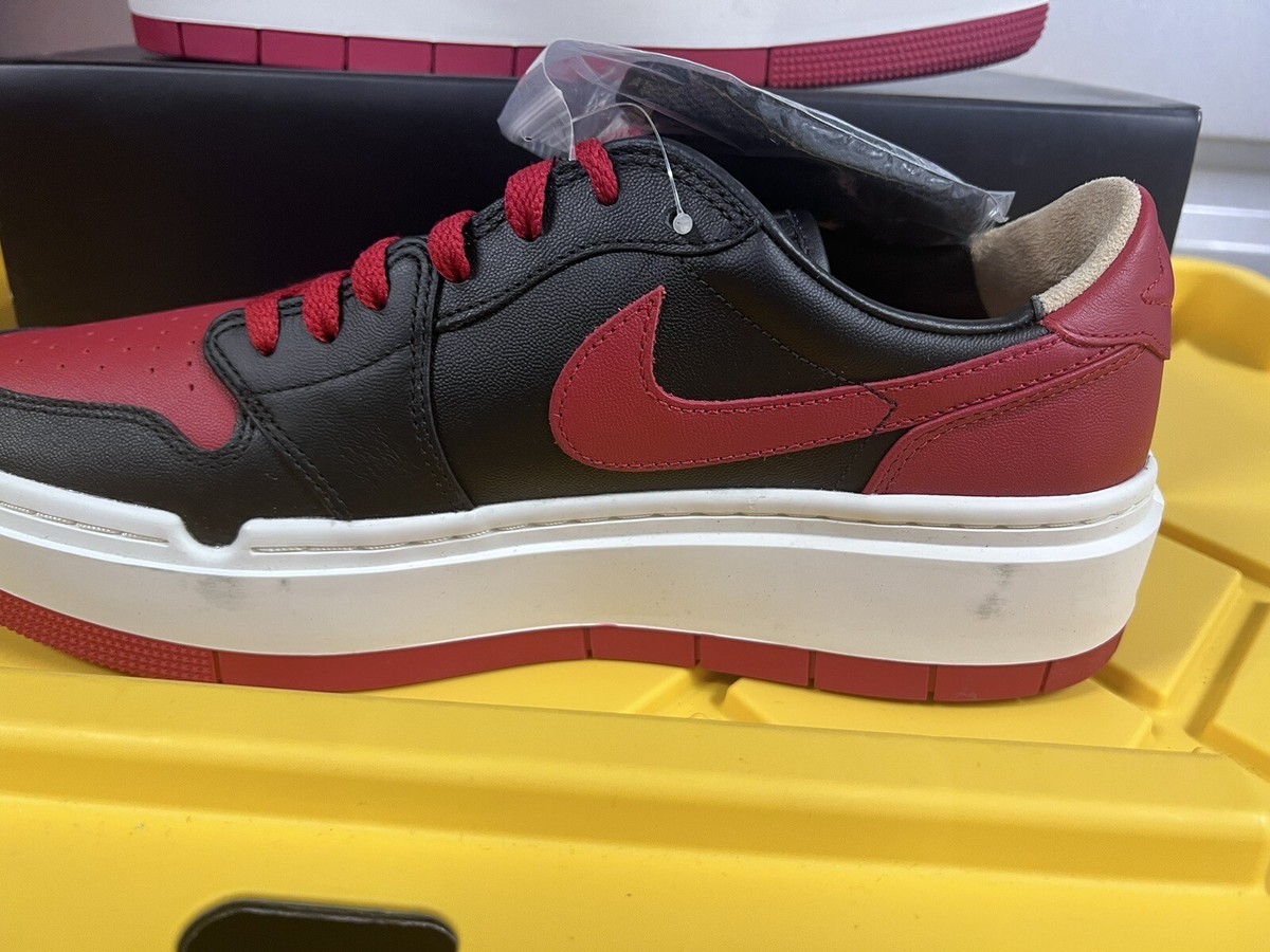 NIKE WMNS AIR JORDAN 1 ELEVATE LOW SE 'BRED' NEW DQ1823-006 Sz