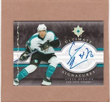 2006-07 Ultimate Collection Ultimate Signatures Steve Bernier #US-SB Auto NM+