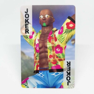 Joker Zack DEAD OR ALIVE Extreme 2 Playing Cards KOEI TECMO JAPAN GAME Trump