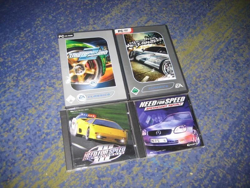 Need for Speed Underground + Wanted + Asphalt + Hot Pursuit und mehr PC - Bild 1 von 1