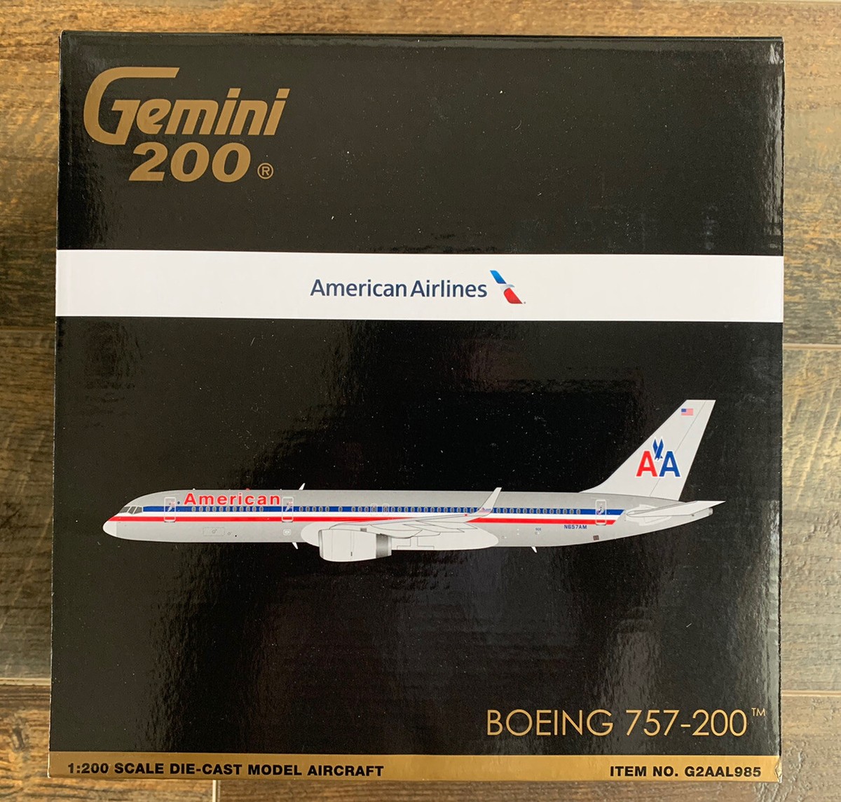 NEW GEMINI JETS 1:200 scale AMERICAN AIRLINES BOEING 757-200