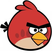 30 STYLES Angry Birds Wall Decal Kids Room Sticker Decor Red Black Blue Bird Hal