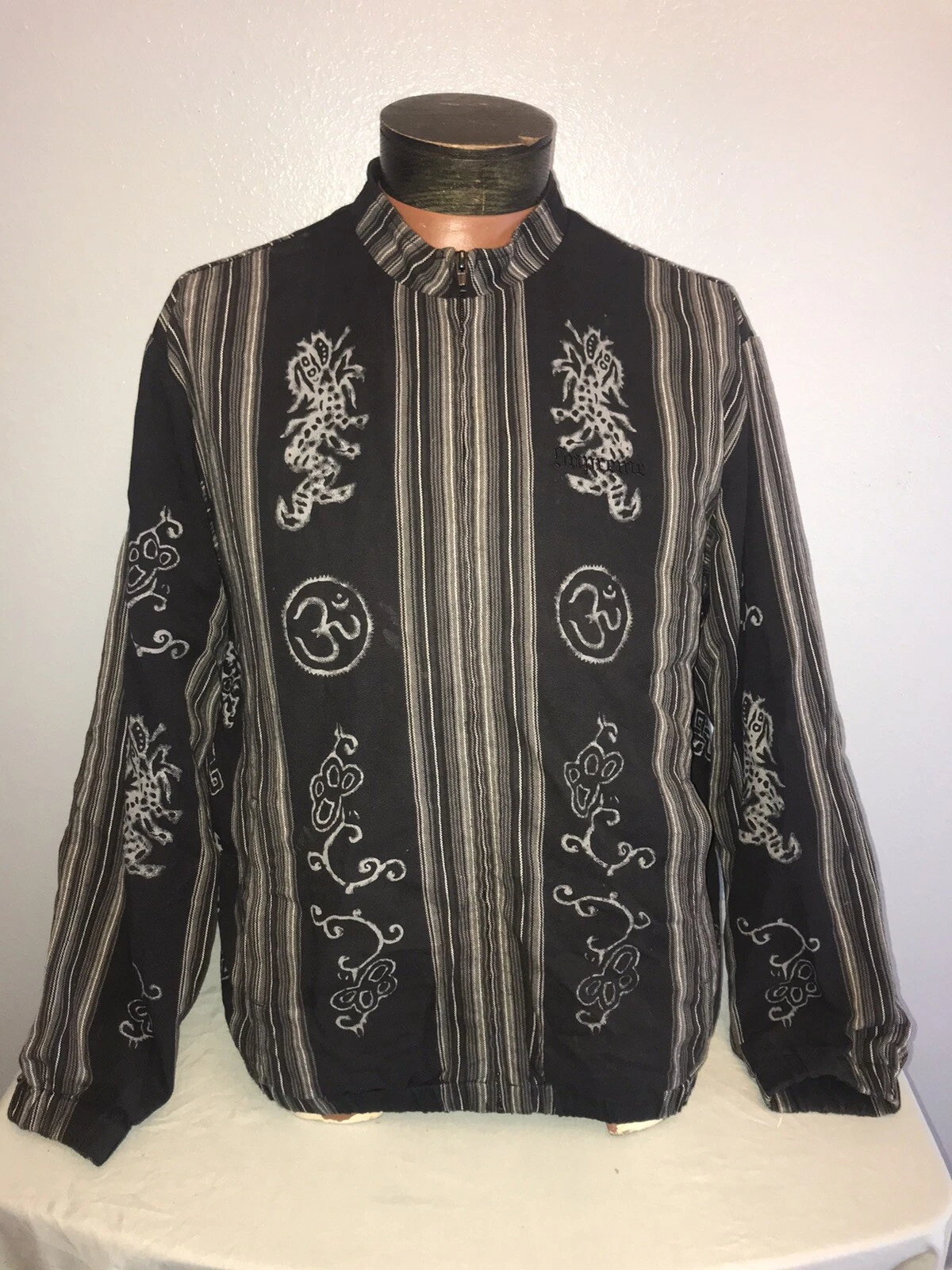 veste zip supreme taille grande d'occasion