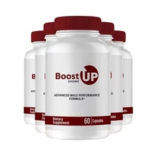 5-Pack Boost Up Capsules, Max Strength, BoostUp Pills for Men - 300 Capsules