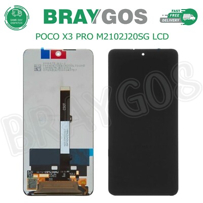Für XIAOMI POCO X3 PRO M2102J20SG Touchscreen LCD Display Zusammenbau Ersatz