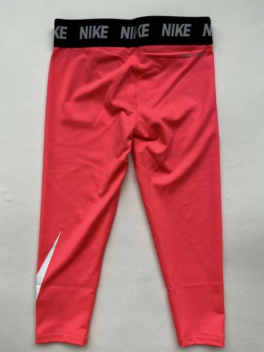 Nike Dry Little Girls Leggings Gray Blue Black Pink 4 6 6X Dri-Fit XS M L Tight - Picture 12 of 46