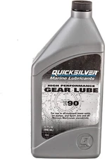Quicksilver 858064Q01 SAE 90 High Performance Gear Lube , 32 oz, Unspecified 