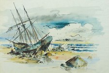 Franz Theodor Schütt. Wrack, 1947.