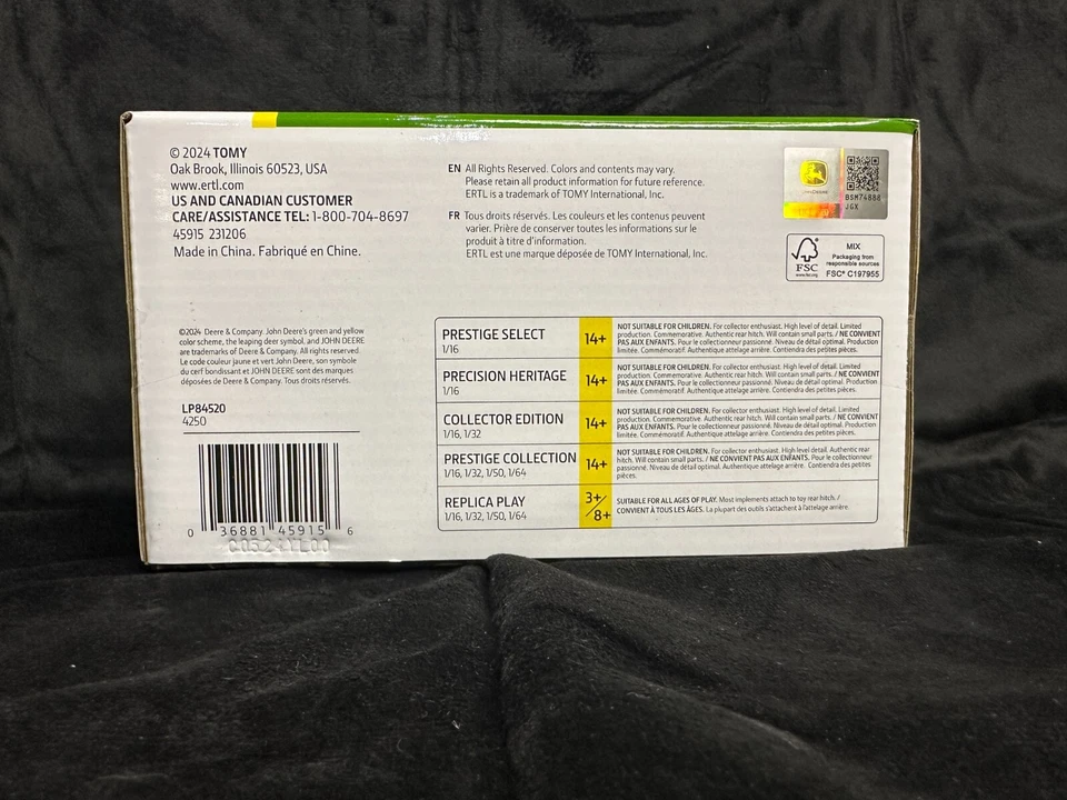 NEW John Deere ERTL 1/32 4250 Prestige Collection Die Cast Replica - LP84520 - Image 4 of 4