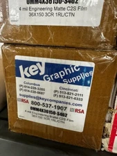 OMM4X36150 36X150 4MIL MATTE C2S FILM