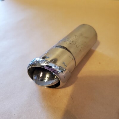 Original Mercedes W189 Adenauer Right Dash Chrome Air Vent Tube with Flap OEM