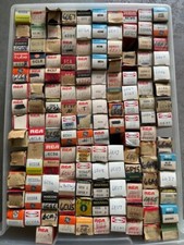 Electronic Vacuum Tubes Lot D New and Used for Radios, Amplifiers, HAM, TV