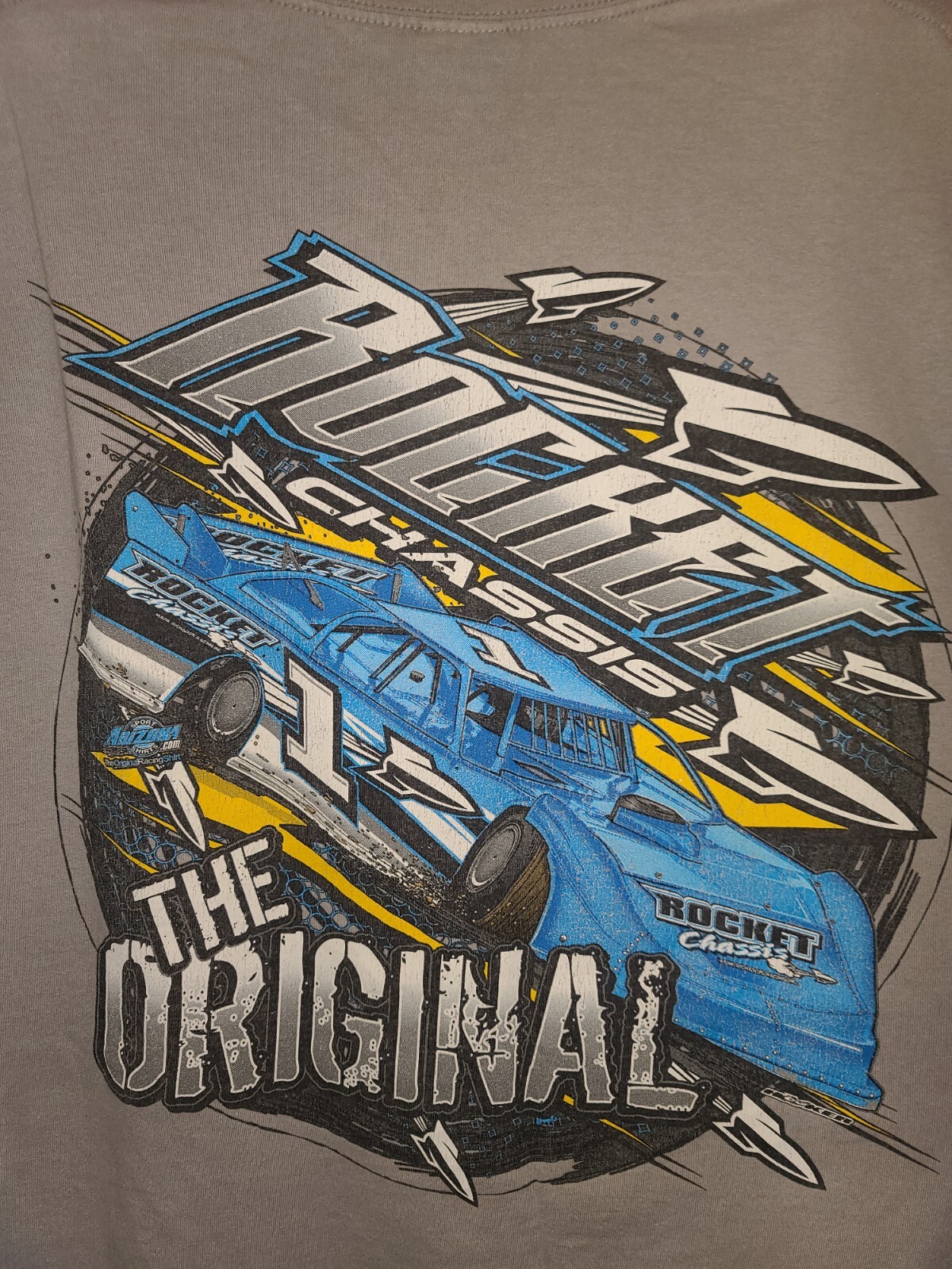 Rocket Chassis Mark Richards Racing Inc Race Car TSh… Gem