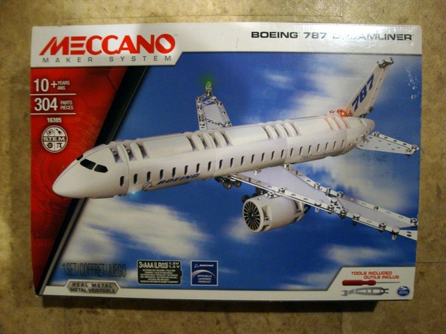 meccano boeing 787 dreamliner