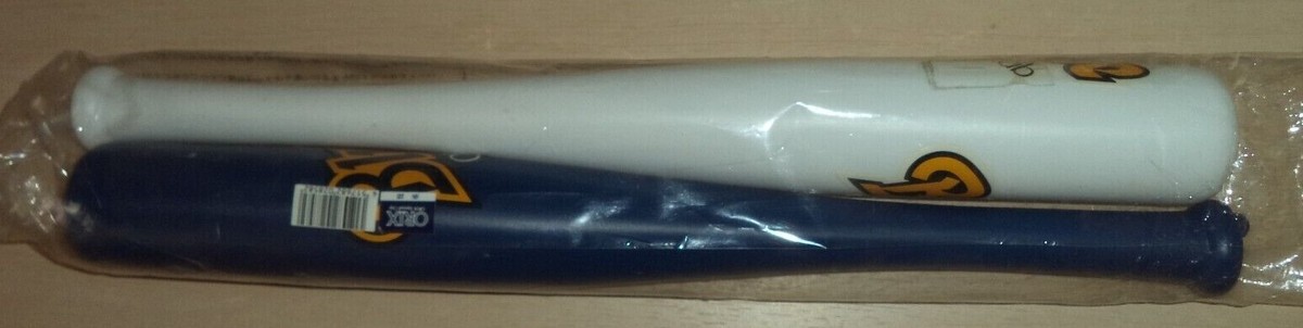 Vintage NPB Orix Blue Wave Baseball Club Set of Plastic Bats