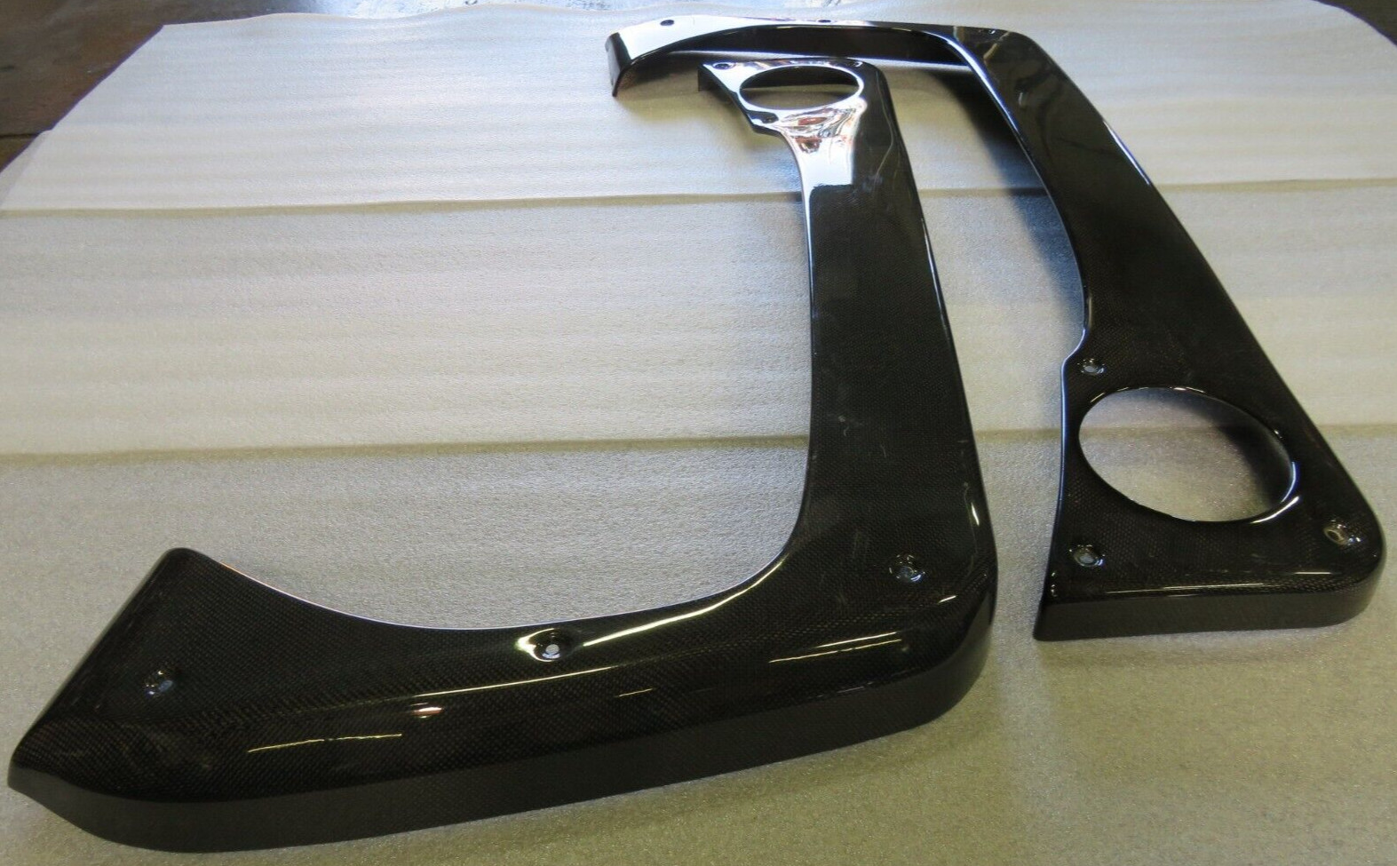 Ferrari 360, Carbon Fiber, Door Panel Pocket Pair, New, Dmg, Rtuned