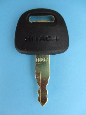BAUMASCHINENSCHLÜSSEL FÜR HITACHI SCHLÜSSEL NR. H800 ZÜNDSCHLÜSSEL BAGGER DUMPER