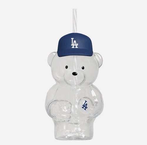 Los Angeles Dodgers FOCO MLB Glass Bear Tumbler