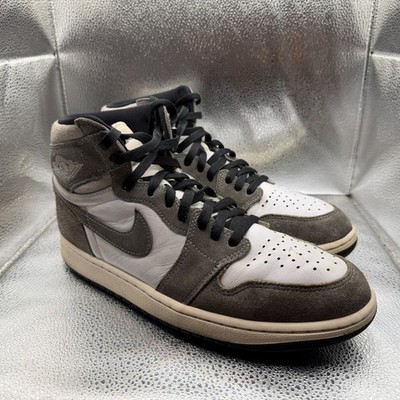 Size 10 Air Jordan 1 Retro OG High Washed Black Mens Athletic Shoes DZ5485-051