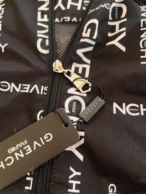 Givenchy Full Zipper Thin Material Men Sport Windbreaker Size