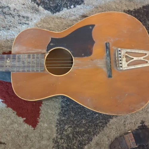 Stella Harmony Acoustic Guitar Vintage - Picture 2 of 15