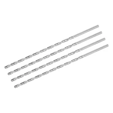 5.5mm Twist Drill Bits, High-Speed Steel Extra Long Drill Bit 250mm Length 4pcs