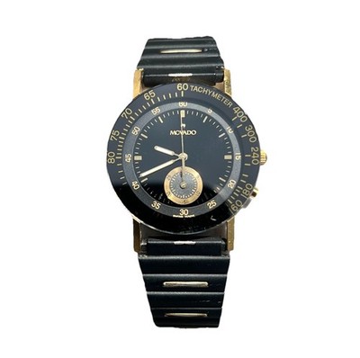 Movado Men's Vintage Quartz Tachymeter Watch 87.07.873 PARTS ONLY