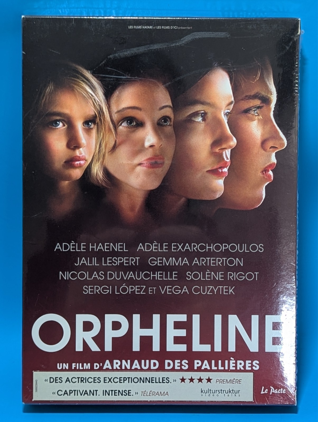Orpheline DVD Adèle Haenel Adèle Exarchopoulos Gemma Arterton Brand New Sealed