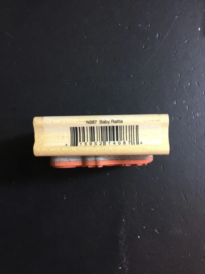 Whipper Snapper Designs Baby Rattle Booties Socks Rubber Stamps Bundle - Изображение 3 из 4