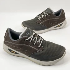 Hi-Tec V-Lite Rio Quest I Brown Green Lace Up Shoes Trainer Men Shoes Size 10.5