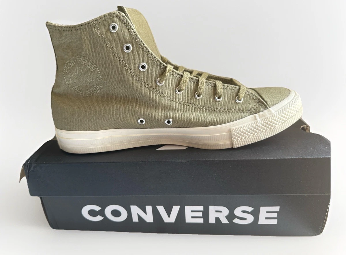Converse Chuck Taylor All Star CTAS Hi Mossy Sloth Green M 10 / W  12 A10965C Converse Chuck Taylor All Star High Mossy Sloth for Sale  main image 4