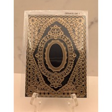 Anna Griffin 4 Pc. Ornate Concentric Cut  Emboss Dies  2064 AG Destash  