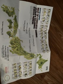 NINTENDO NES NOBUNAGA'S AMBITION KOEI COMPLETE W/ BOX & INSTRUCTIONS & Poster