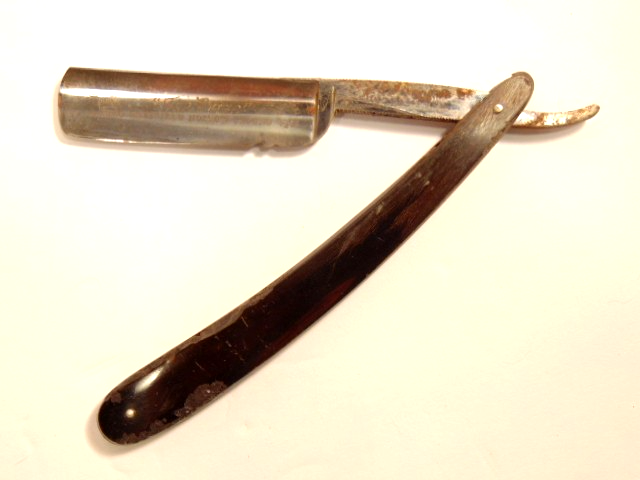 Vintage Sheffield Straight Razor The Prize with Southampton Stem
