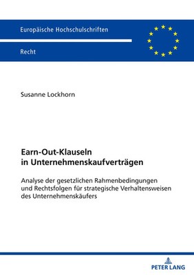 Earn-Out-Klauseln in Unternehmenskaufverträgen | Susanne Lockhorn | Taschenbuch