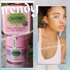 EVOB Carrot Face Cream  Facial Soap. Anti tache   Satisfaction