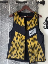 NIKE AEROLAYER THERMORE REVERSIBLE SLEEVELESS VEST JACKET SIZE M MEN $110.00