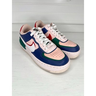 Nike Air Force 1 Shadow Mystic Navy Echo Pink CI0919-400 Women's Size 7 Low Top