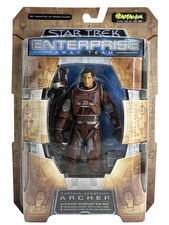 Modellino Vintage 2002 Star Trek Enterprise Capitano Arciere Art Asylum 7" EVA