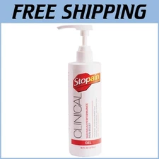 Fast-Acting Pain Relief Gel - 10% Menthol Formula for Muscle Aches and Arthritis