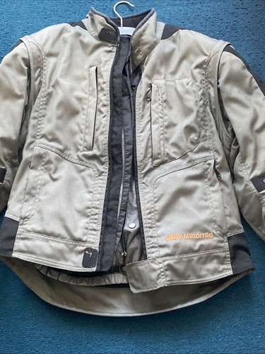 BMW Boulder Motorcycle Jacket. Size 50 Shoulder, Elbow, Back Armour 4 Zip Pocket - Picture 20 of 20